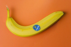 banaan als boomstam