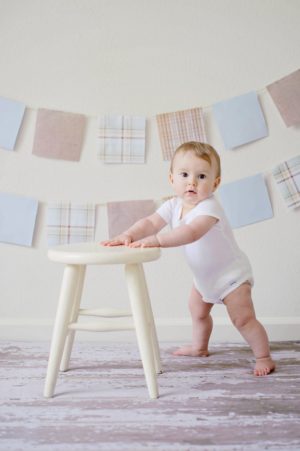 Groene babykamer