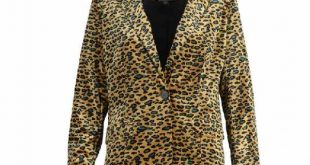 Blazer leopard print