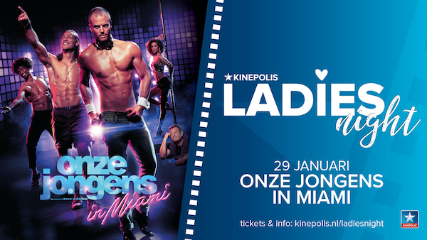 Ladies Night onze jongens