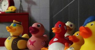 Badkamer met kinderen