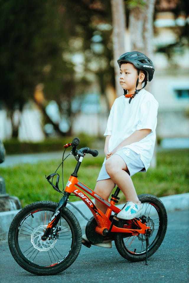 Kamperen met het gezin en fietsen mee